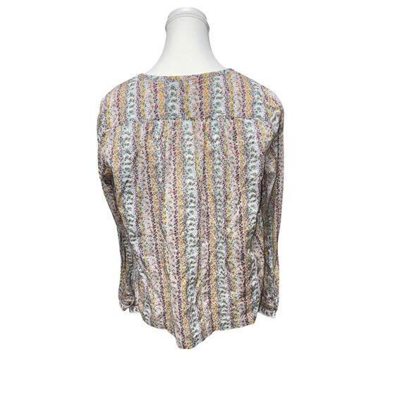 Maeve x Anthropologie Gelise Button Blouse Cotton Size Medium - Picture 8 of 9